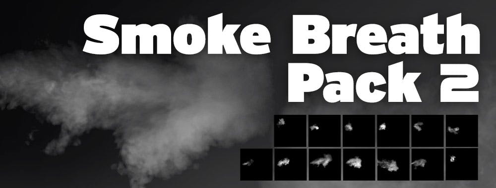 smoke breath blow