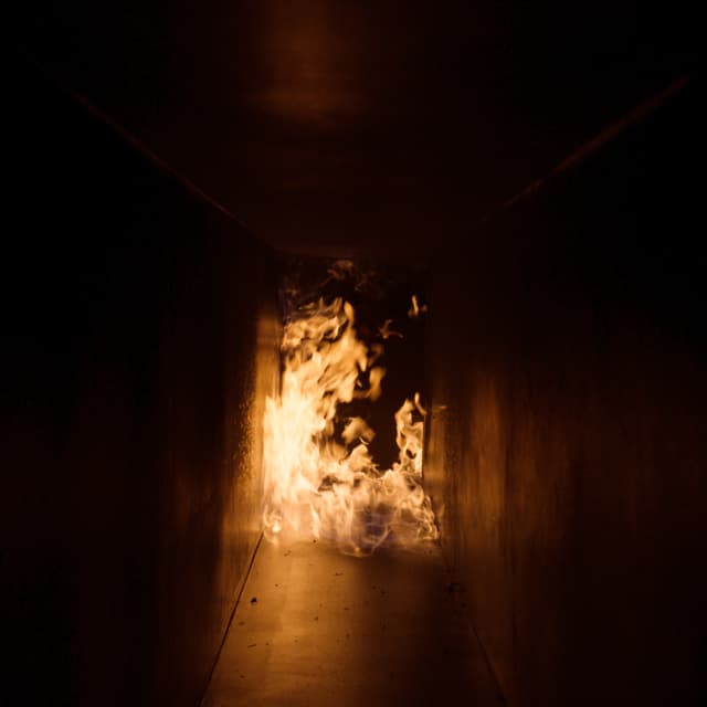 Hallway Fire - 006