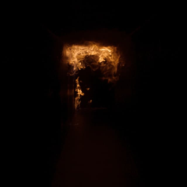 Hallway Fire - 018