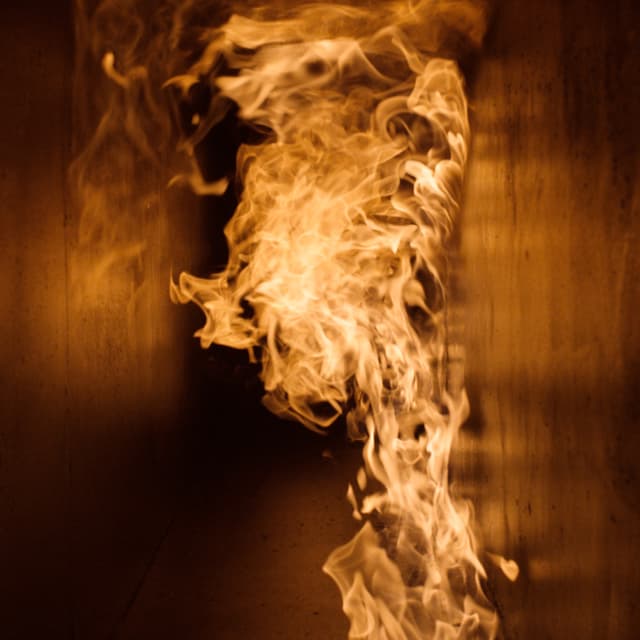 Hallway Fire - 038