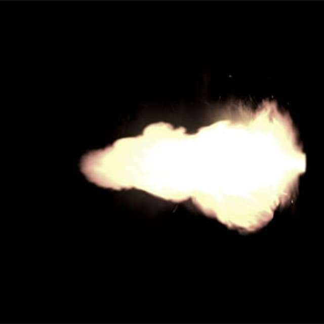 Muzzle Flash - side - 009