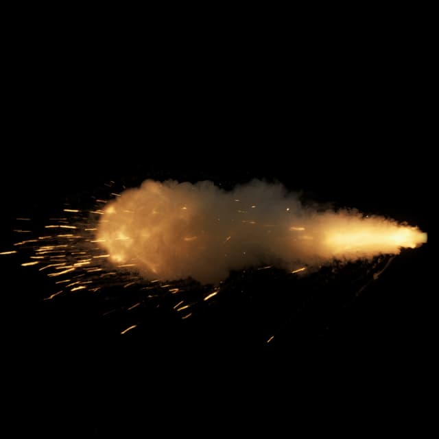 Muzzle Flash - side - 027