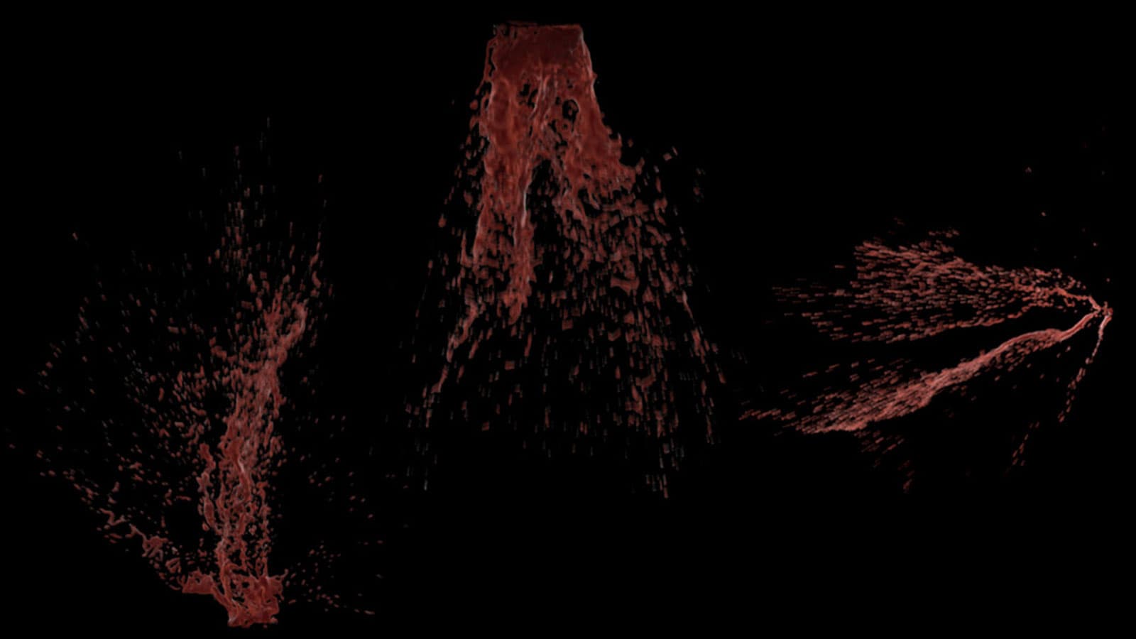 CGI blood stock footage